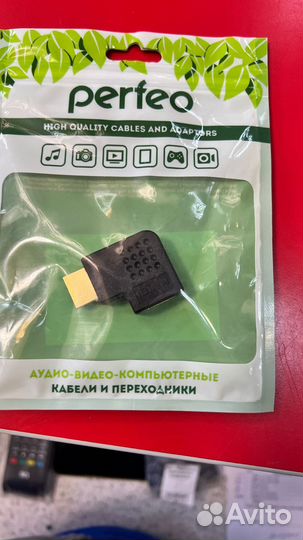 Переходник (адаптер) Perfeo A7011 hdmi-hdmi (углов