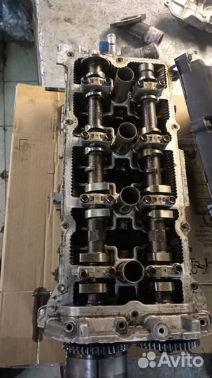 Головка блока цилиндров QR25DE nissan X-trail