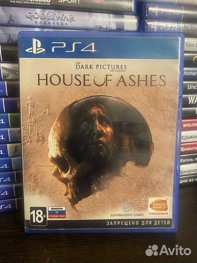 The Dark pictures House of Ashes PS4 (б/у диск)