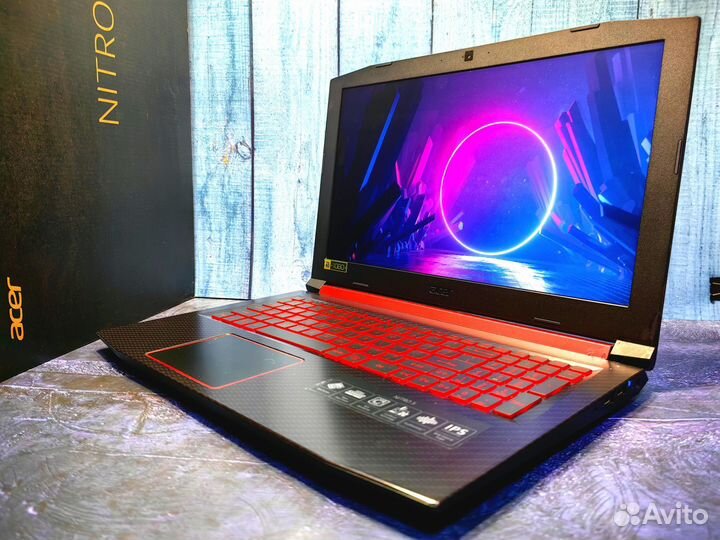 Ноутбук игровой acer nitro 5 Ryzen 5 / RX 560x