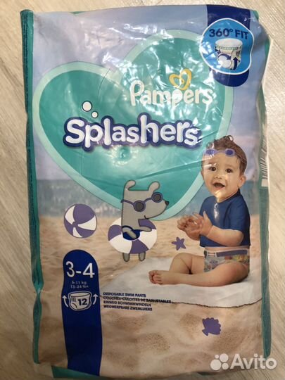 Трусики для плавания Pampers Splashers