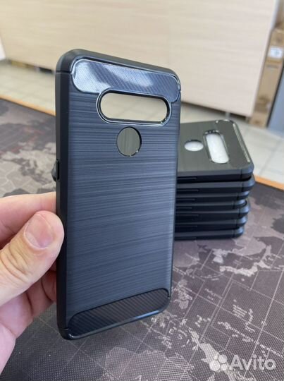 Защитный бампер LG V50 ThinQ на бульваре)