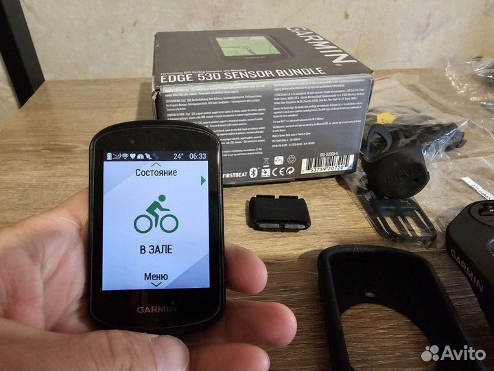 Велокомпьютер Garmin edge530 solar