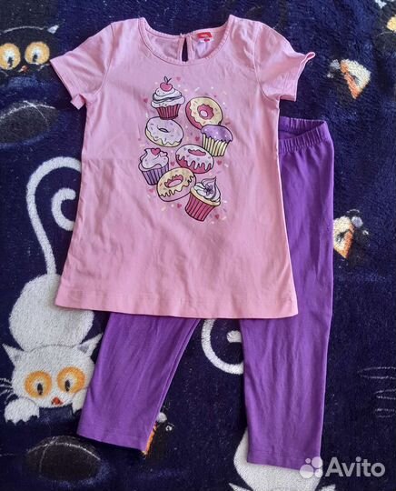 Вещи для девочки 110-116р