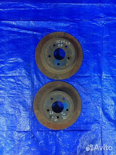 Диск тормозной задний Nissan Serena CC25