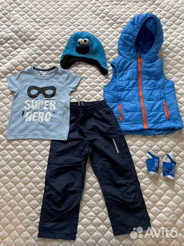 Вещи пакетом для мальчика 98 104