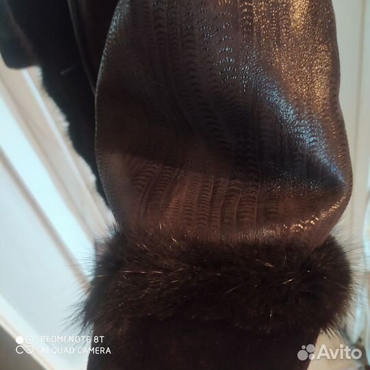 Облегченная дубленка