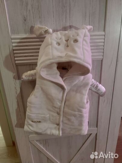 Жилетка для девочки 62 размера