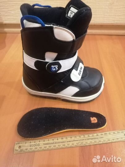 Ботинки для сноуборда burton детские