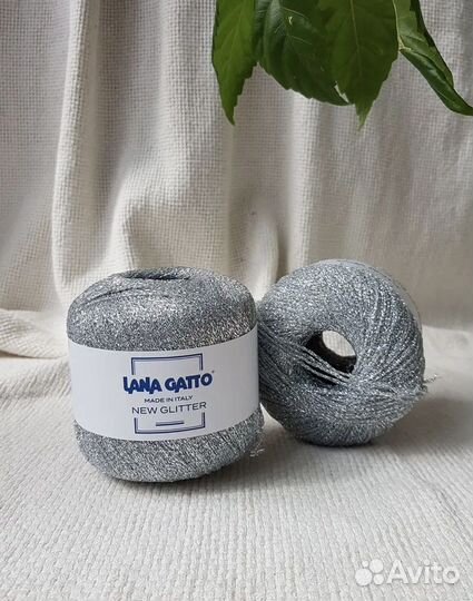 Пряжа для вязания Lana Gatto с люрексом