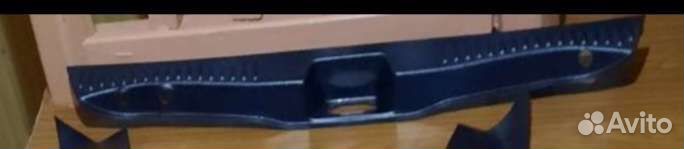 Renault защита кузова, на порог багажника