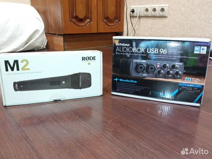 Микрофон Rode M2 + PreSonus AudioBox USB 96