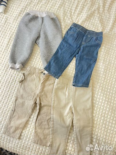 Пакет вещей на мальчика H&M, Benneton 74-80 р