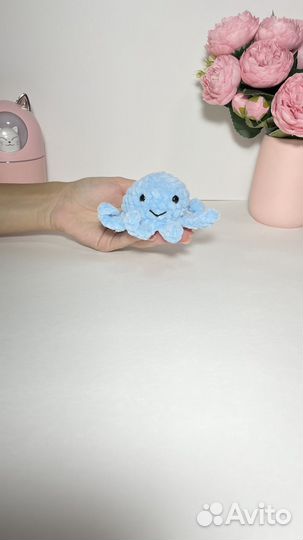 Плюшевые вязаные игрушки