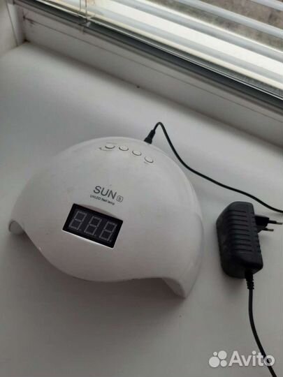 Набор для маникюра с лампой