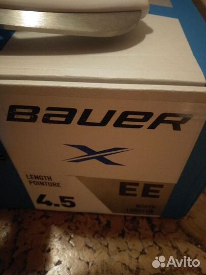 Коньки Bauer X int 4,5 EE