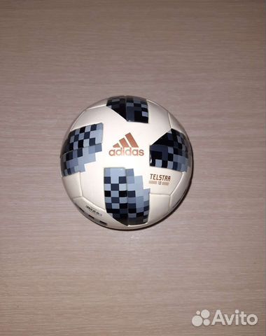 Футбольный мяч 1 размер Adidas Telstar 18