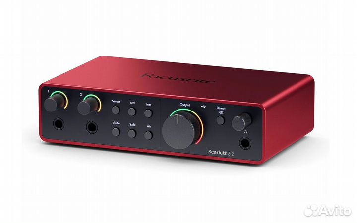 Звуковая карта Focusrite Scarlett 2i2 4th Gen