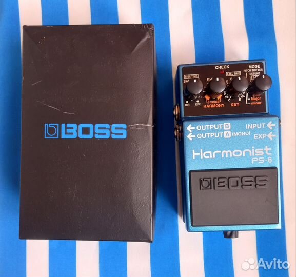 Гитарные педали эффектов Boss PS-6 и другие