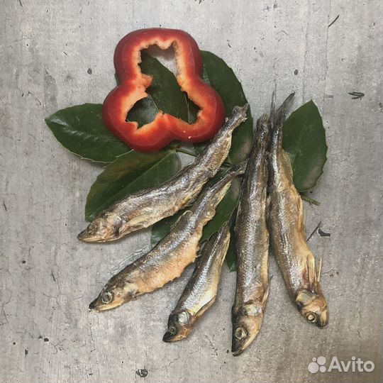 Корюшка вяленая рыбные семечки