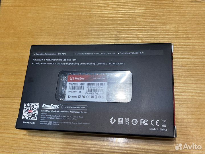 KingSpec m2 128gb
