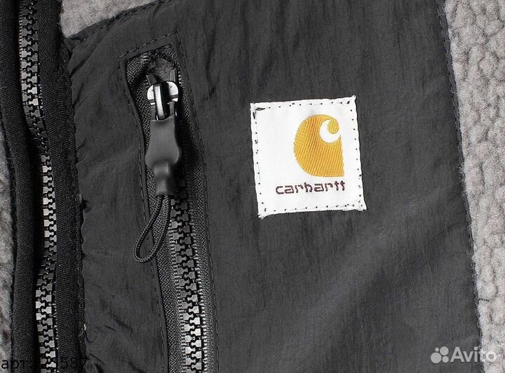 Шерпа Carhartt серая