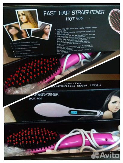 Расческа-выпрямитель утюжек волос фен выравнивание