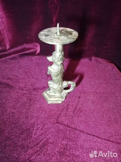 Подсвечник пудель