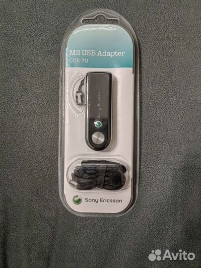 Sony оригинал, ccr-70 usb-адаптер для карт m2