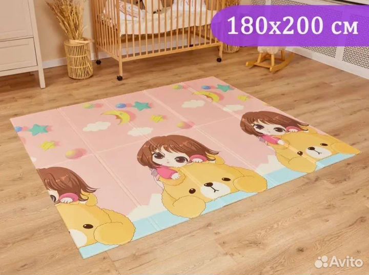 Детский игровой коврик складной