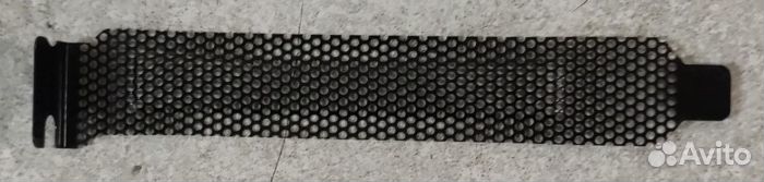 Заглушка с перфорацией для прямоугольных щелей ко