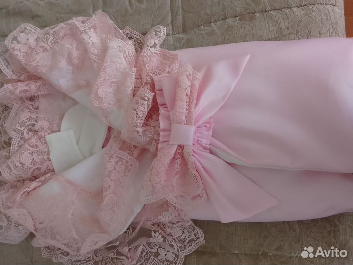 Конверт на выписку для девочки осень