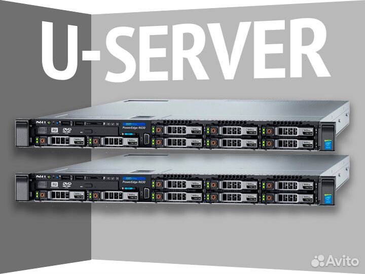 Сервер Dell R630 8SFF 2x2637v4 128Gb H730p 2x750W EMC PowerEdge R630 1U Б/У