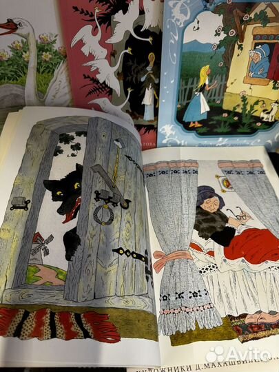 5 книг сказки Братья Гримм, Шарль Перро, Андерсен