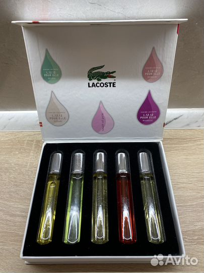 Духи lacoste женские