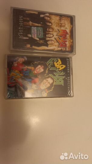 Аудио кассеты новые запечатанные