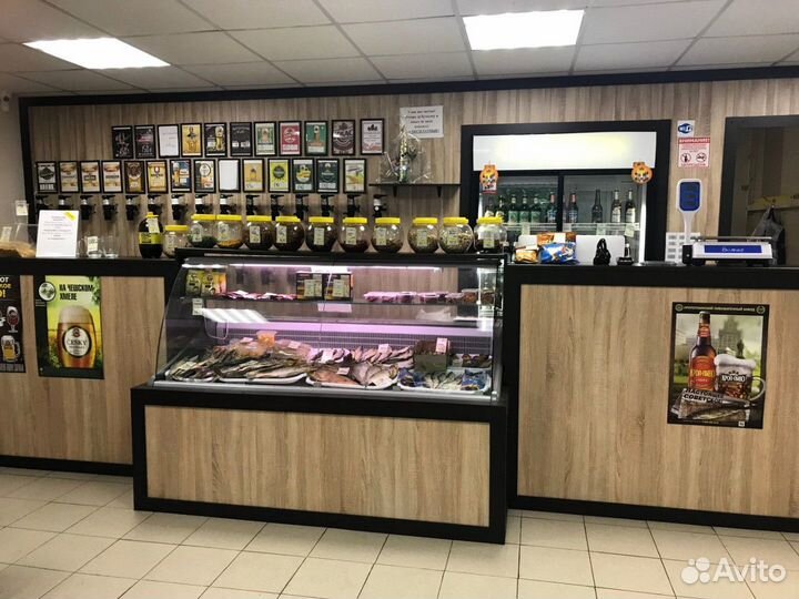 Фальш панель для пивного магазина
