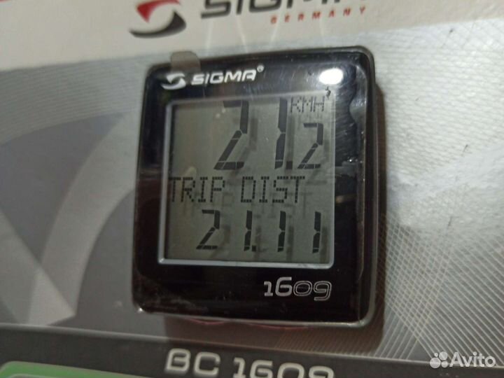 Bc 1609 sigma Велокомпьютер