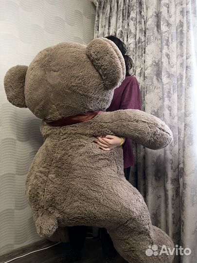 Мягкие игрушки большой плюшевый медведь