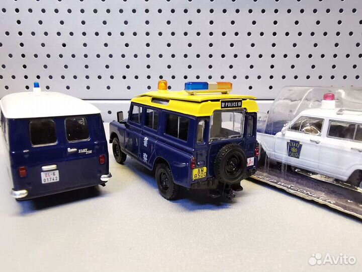 Модели полицейские машины мира. 1:43