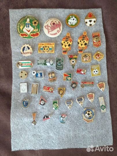 Значки футбол 30; 50; 70