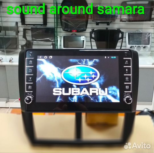 Subaru forester SH impreza магнитола Android