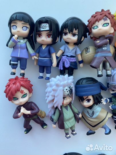 Фигурка аниме набор Наруто 12 штук