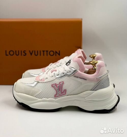 Кроссовки Louis Vuitton Run 55 Pink