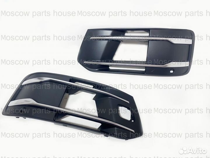 Audi Q7 4M 15-19 вставка левая в обычный бампер