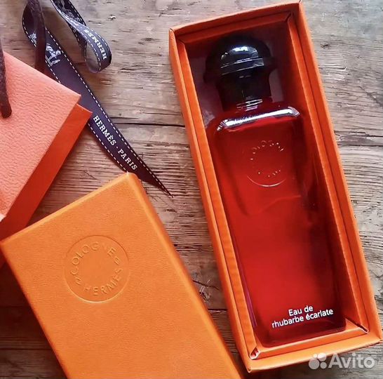 Hermes EAU DE rhubarbe ecarlate