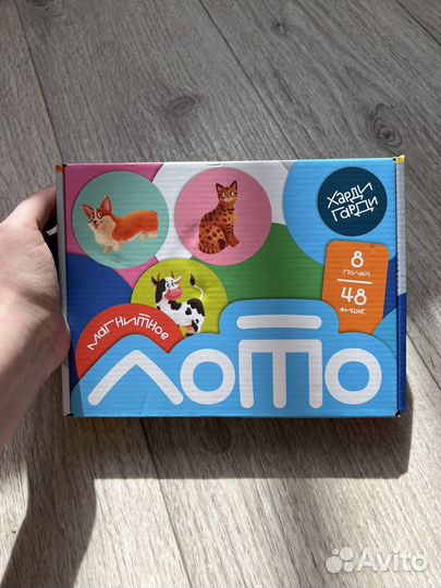 Развивающие игры Магнитное лото Харди Гарди