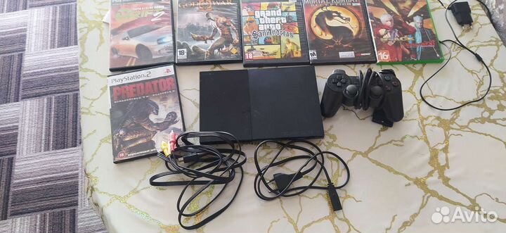 Игровая приставка sony playstation 2