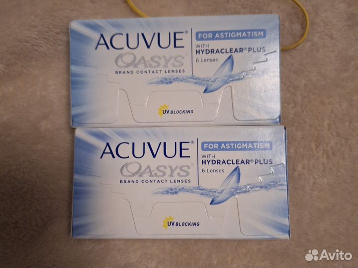 Линзы контактные