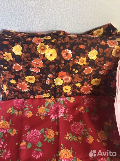 Ткани хлопок сатин бязь шифон ситиц шёлк